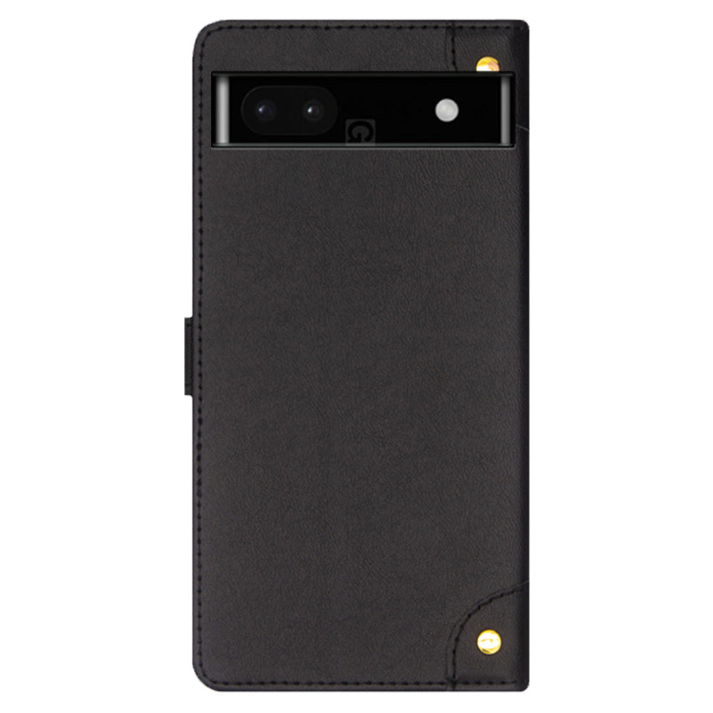 IDEWEI Phone Case for Google Pixel 7a Leather Shockproof Phone Cover with Card Slots Stand IDEWEI Phone Case for Google Pixel 7a Leather Shockproof Phone Cover with Card Slots Stand
